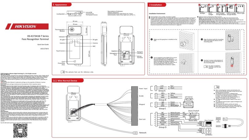 HIK VISION DS-K1T341BMWI-T quick start guide