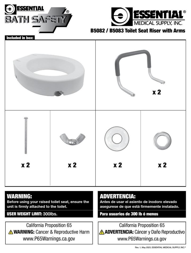 Essential Medical Supply B5082 manual