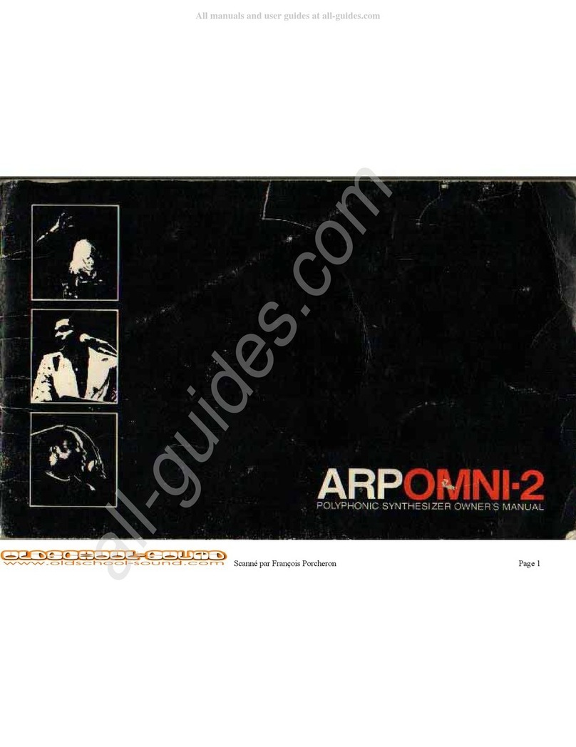 ARP Omni-2 User manual