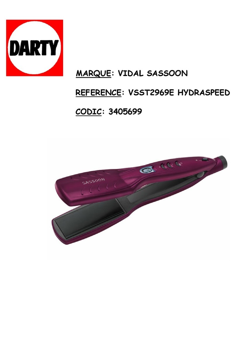 SASSOON VSST2969E Installation guide