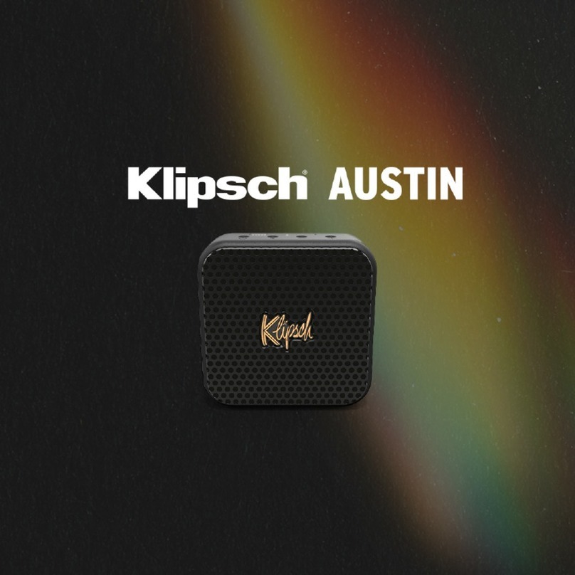 Klipsch AUSTIN User manual