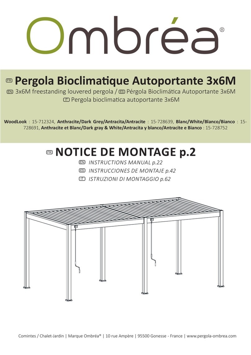 Ombréa 15-712324 instruction manual