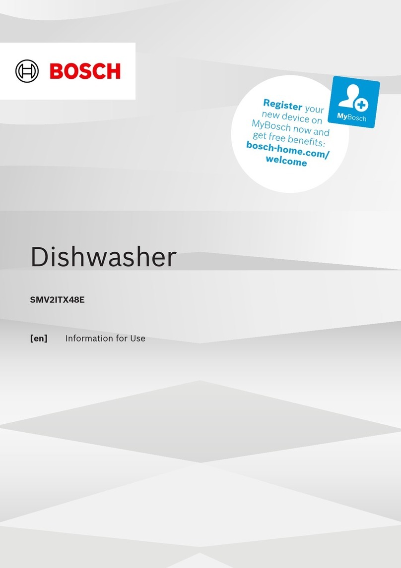 Bosch SMV2ITX48E Specification sheet