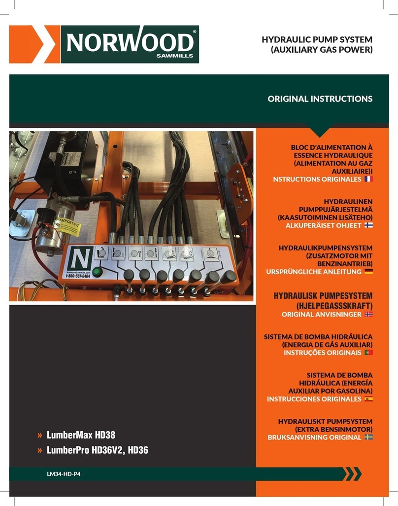Norwood LumberMax HD38 instructions Norwood LumberMax HD38 instructions