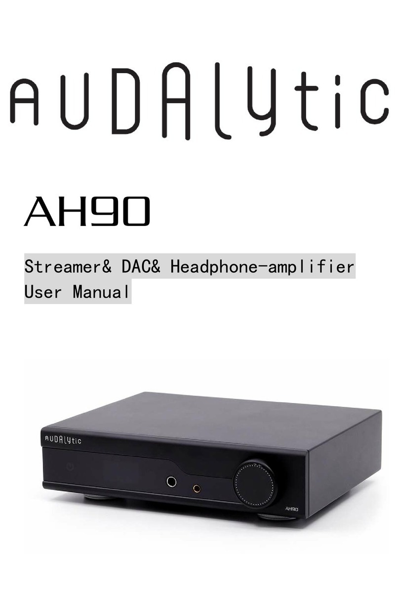 Audalytic AH90 user manual