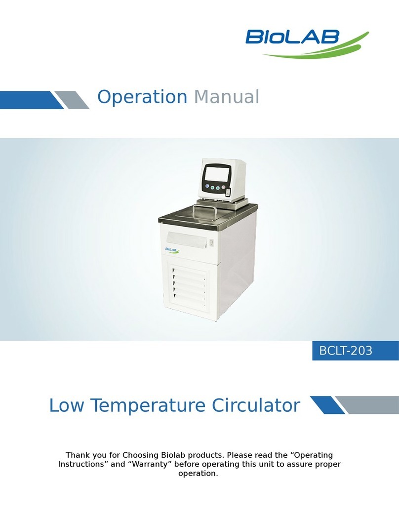 BioLAB BCLT-203 Operation manual