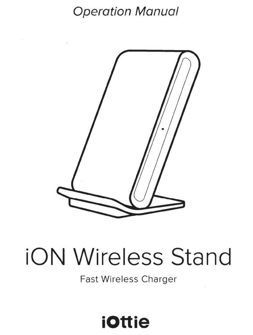 iOttie iON Wireless Stand Operation manual