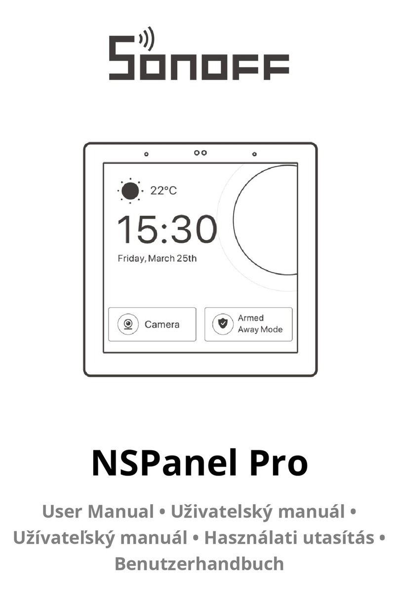 Sonoff NSPanel Pro User manual