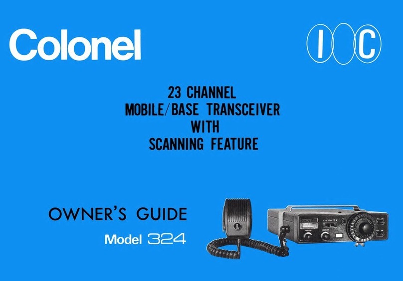 Colonel 324 owner's guide