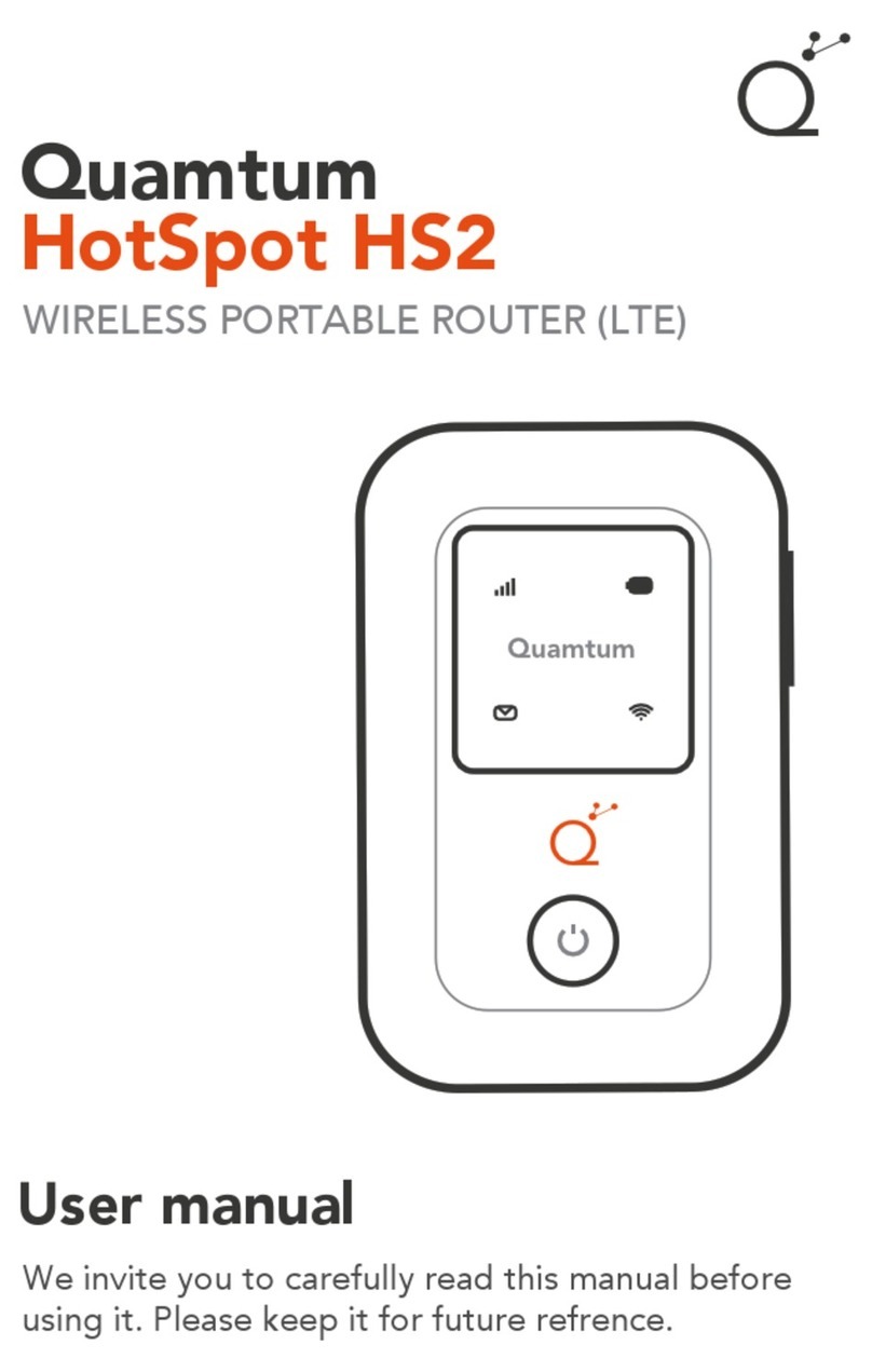 Quamtum HotSpot HS2 User manual