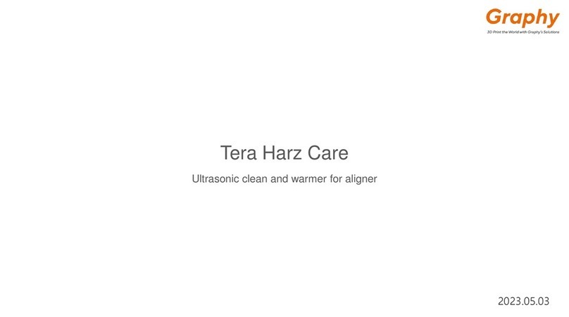 Graphy Tera Harz Care manual