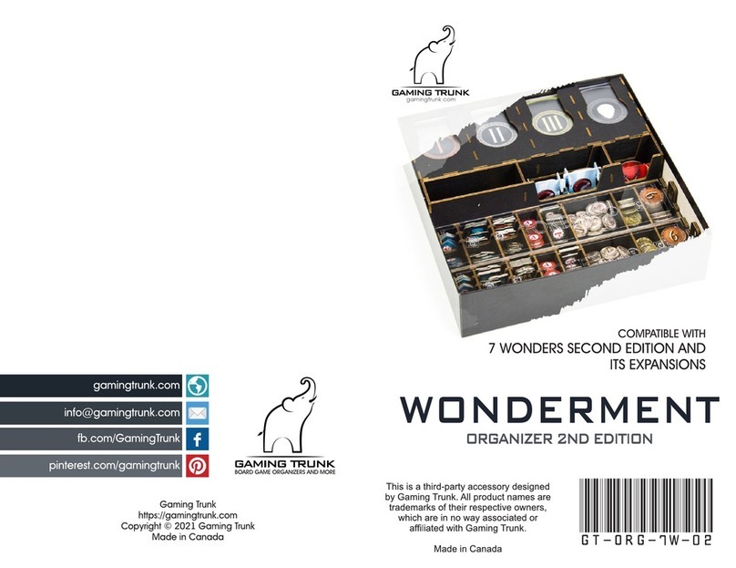 GAMING TRUNK WONDERMENT manual