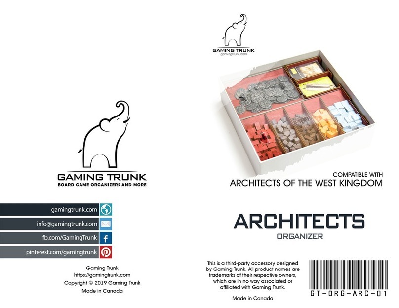 GAMING TRUNK ARCHITECTS User manual