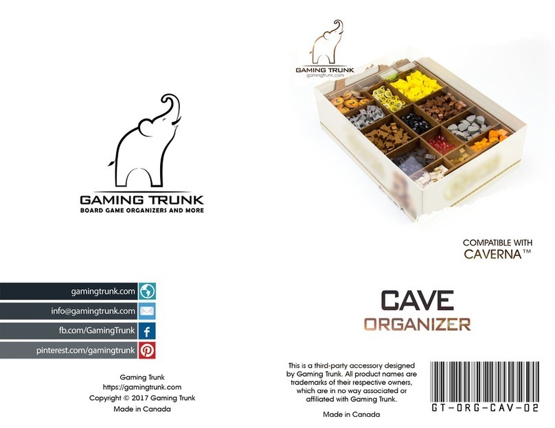 GAMING TRUNK CAVE manual