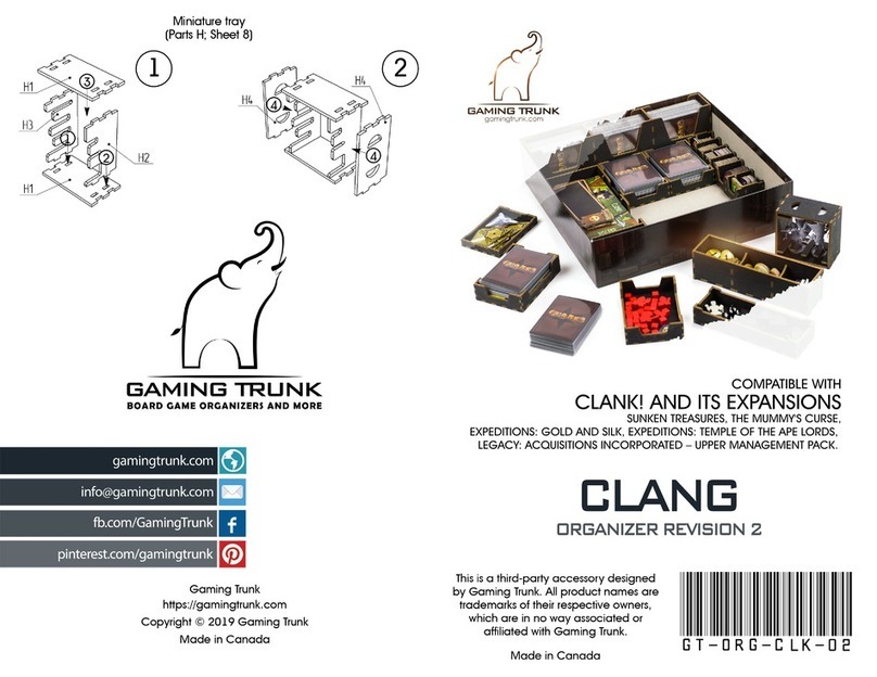 GAMING TRUNK CLANG manual