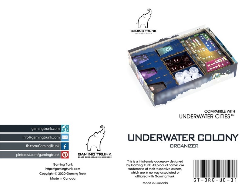 GAMING TRUNK UNDERWATER COLONY manual