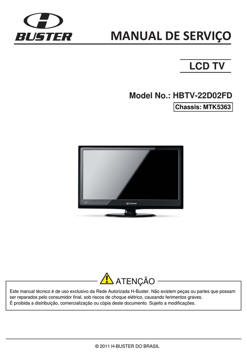 H-BUSTER HBTV-22D02FD User manual