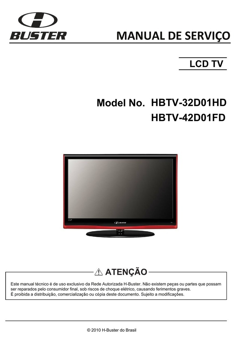 H-BUSTER HBTV-32D01HD User manual