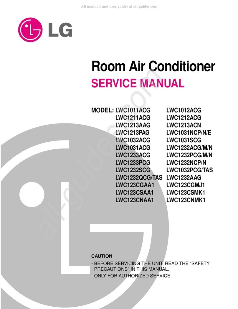 LG LWC1011ACG User manual
