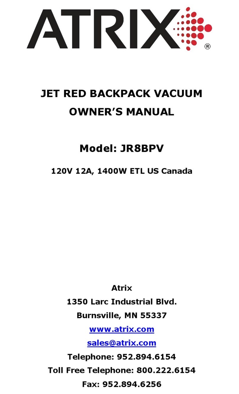 Atrix JR8BPV User manual Atrix JR8BPV User manual