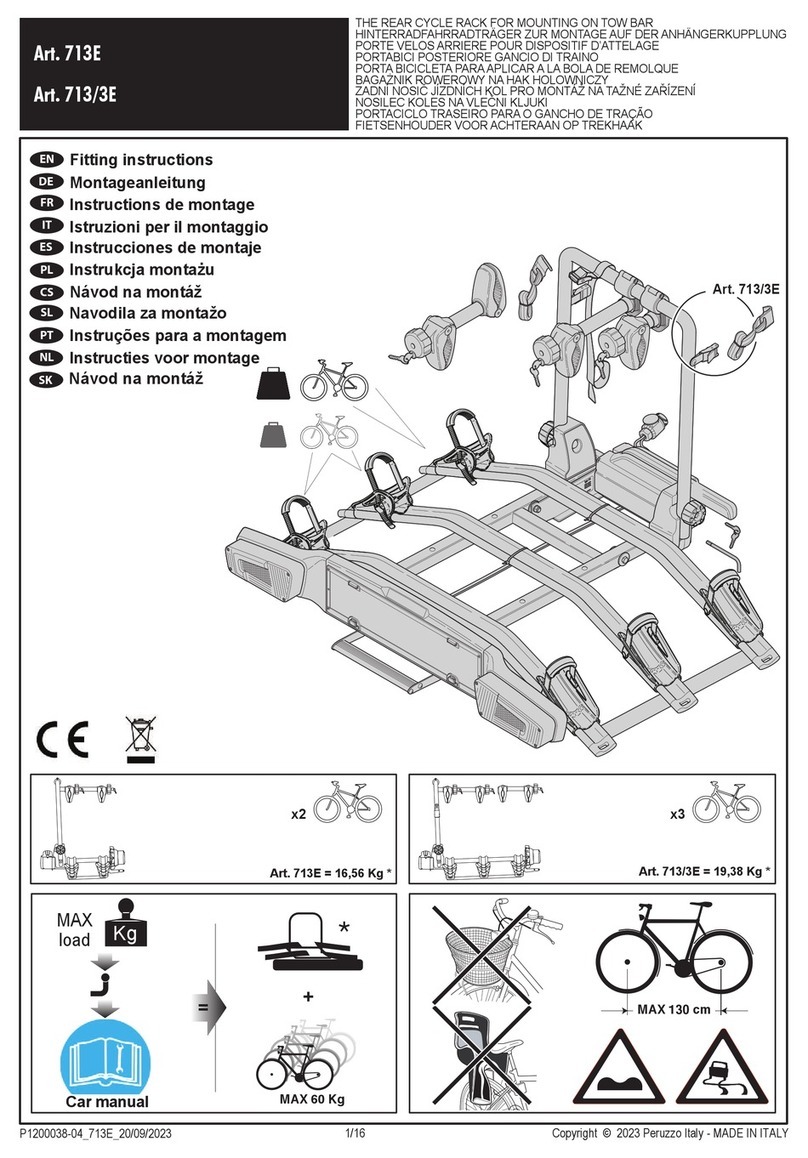 Peruzzo 713E Fitting instructions
