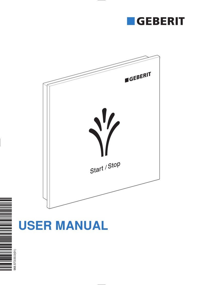 Geberit AquaClean 147.038.SI.1 user manual