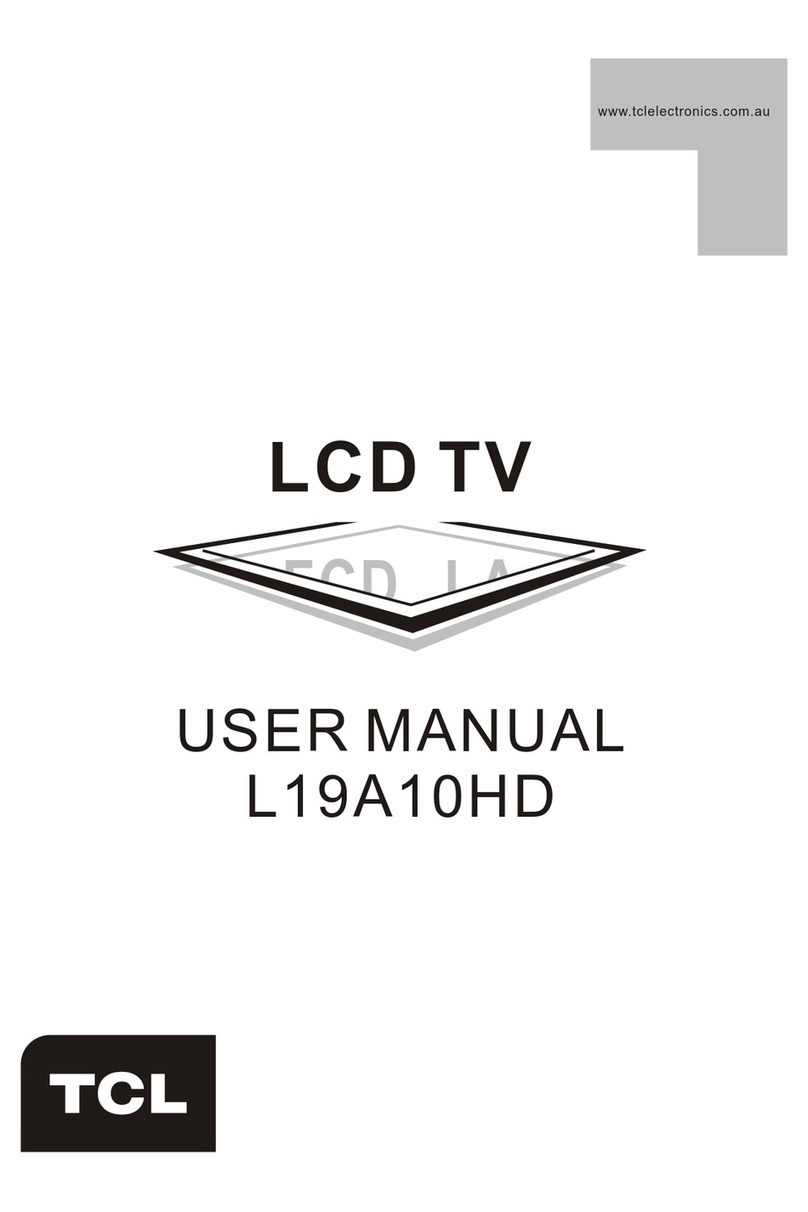 TCL L19A10HD User manual