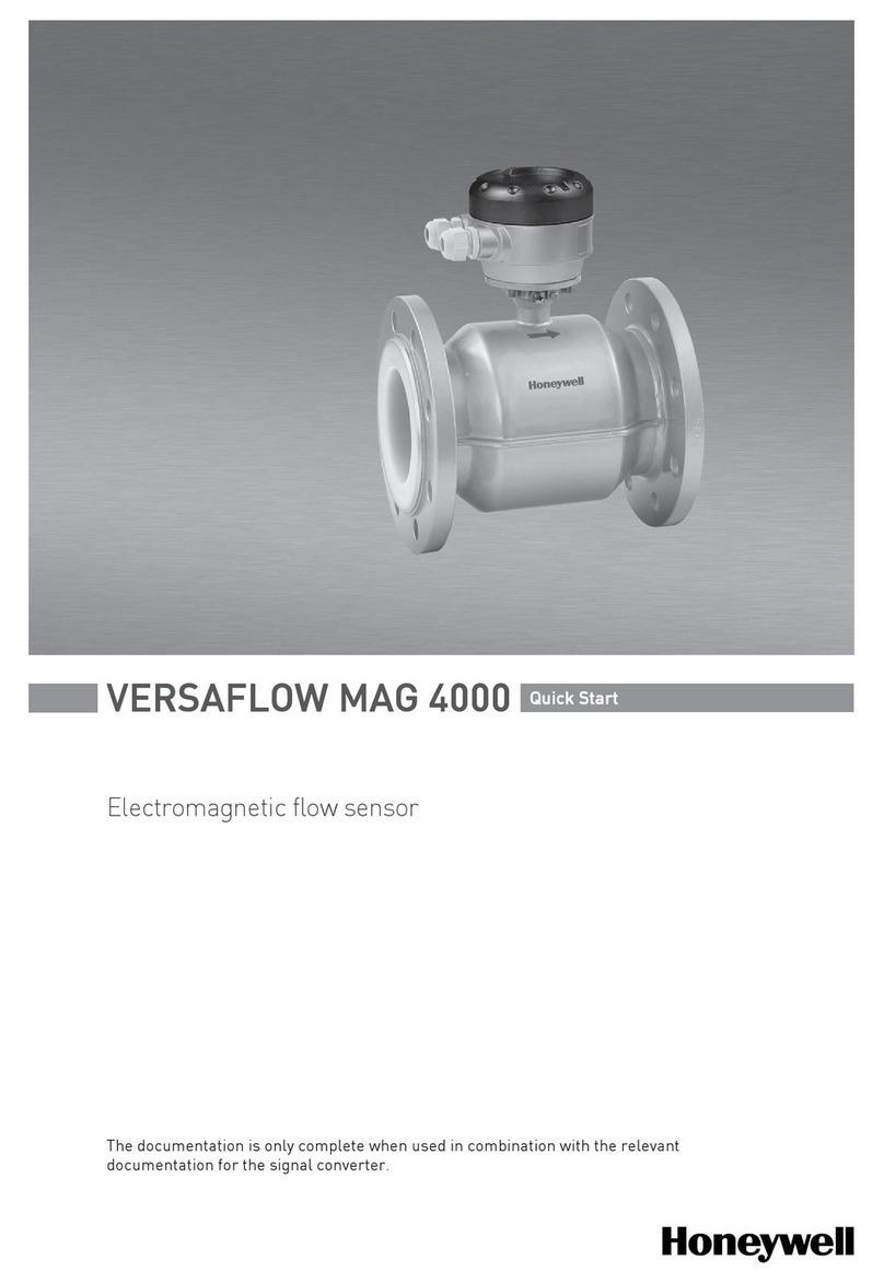 Honeywell VERSAFLOW MAG 4000 quick start