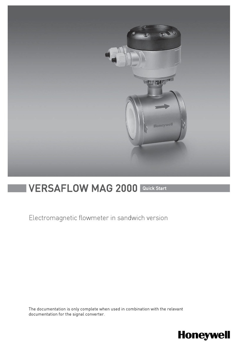 Honeywell VERSAFLOW MAG 200 quick start