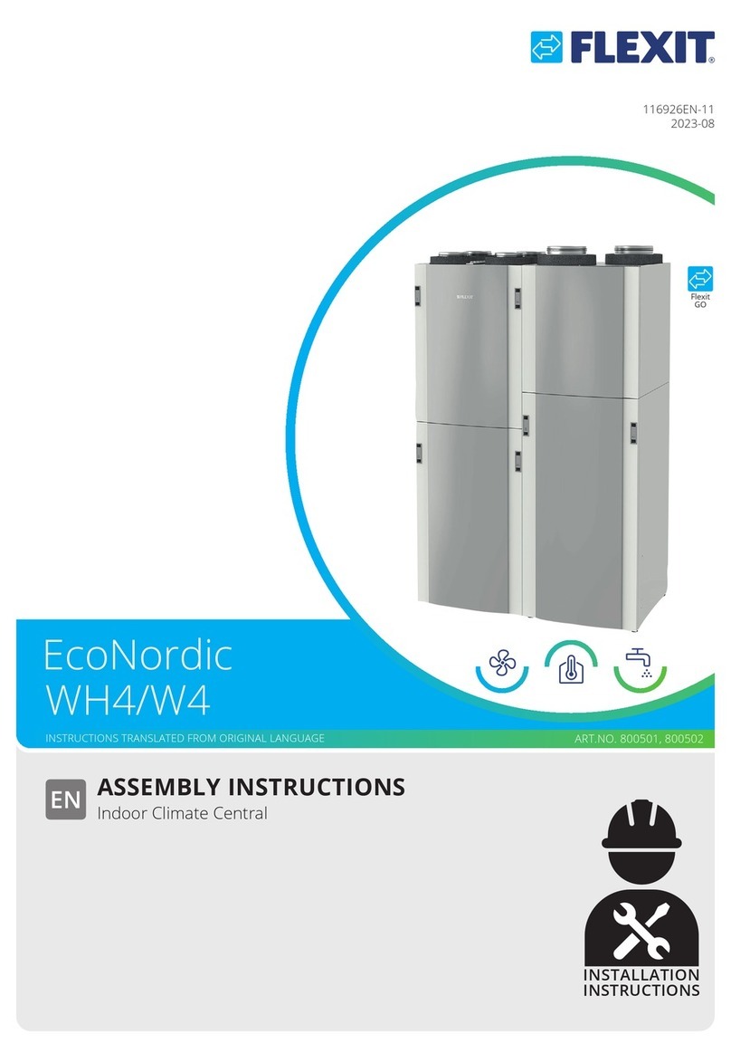 Flexit EcoNordic WH4 User manual