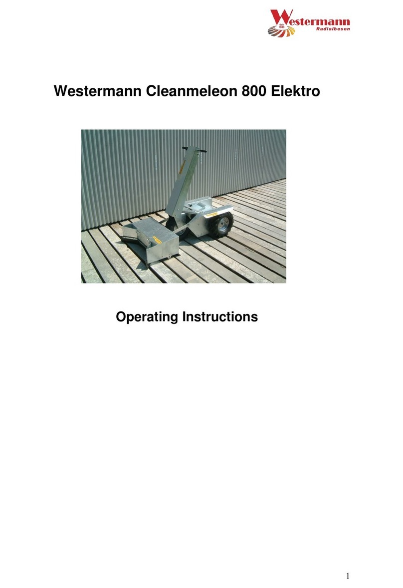 Westermann Cleanmeleon 800 Elektro operating instructions