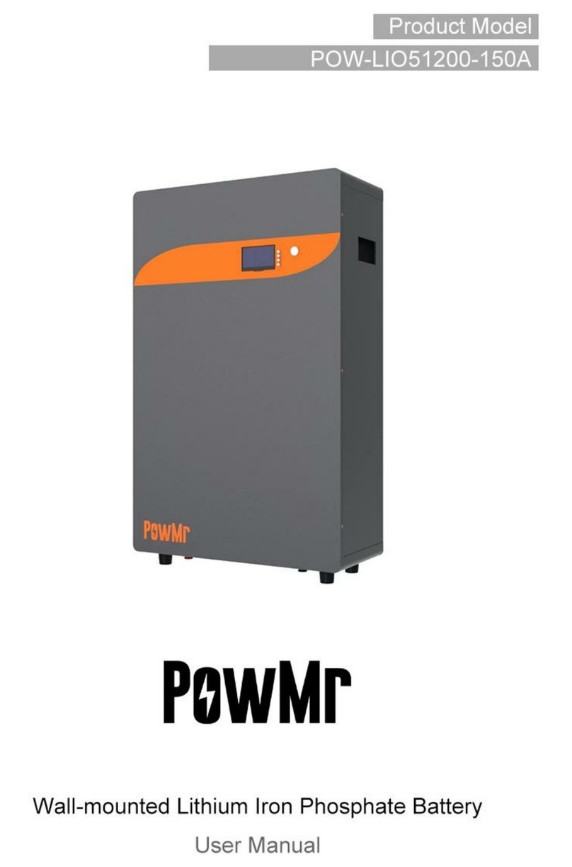 PowMr POW-LIO51 Series user manual