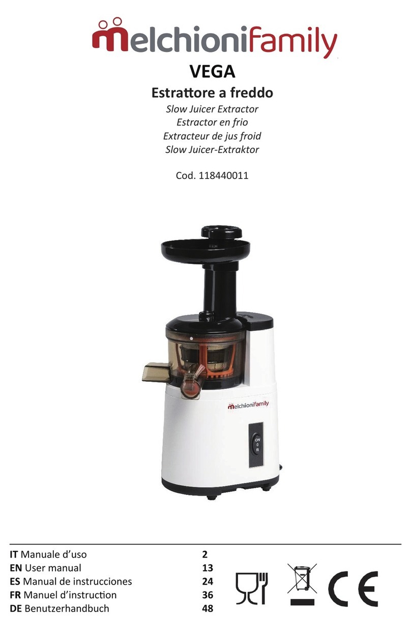 Melchioni VEGA user manual
