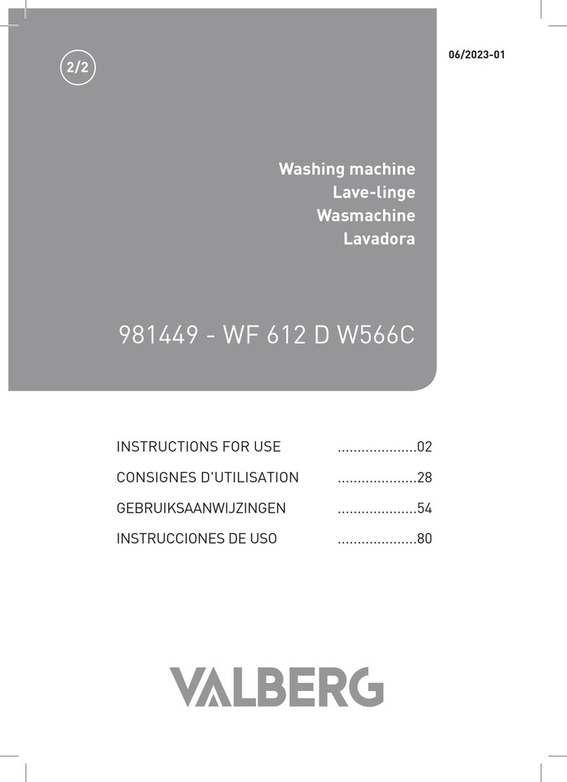 VALBERG WF 612 D W566C User manual VALBERG WF 612 D W566C User manual