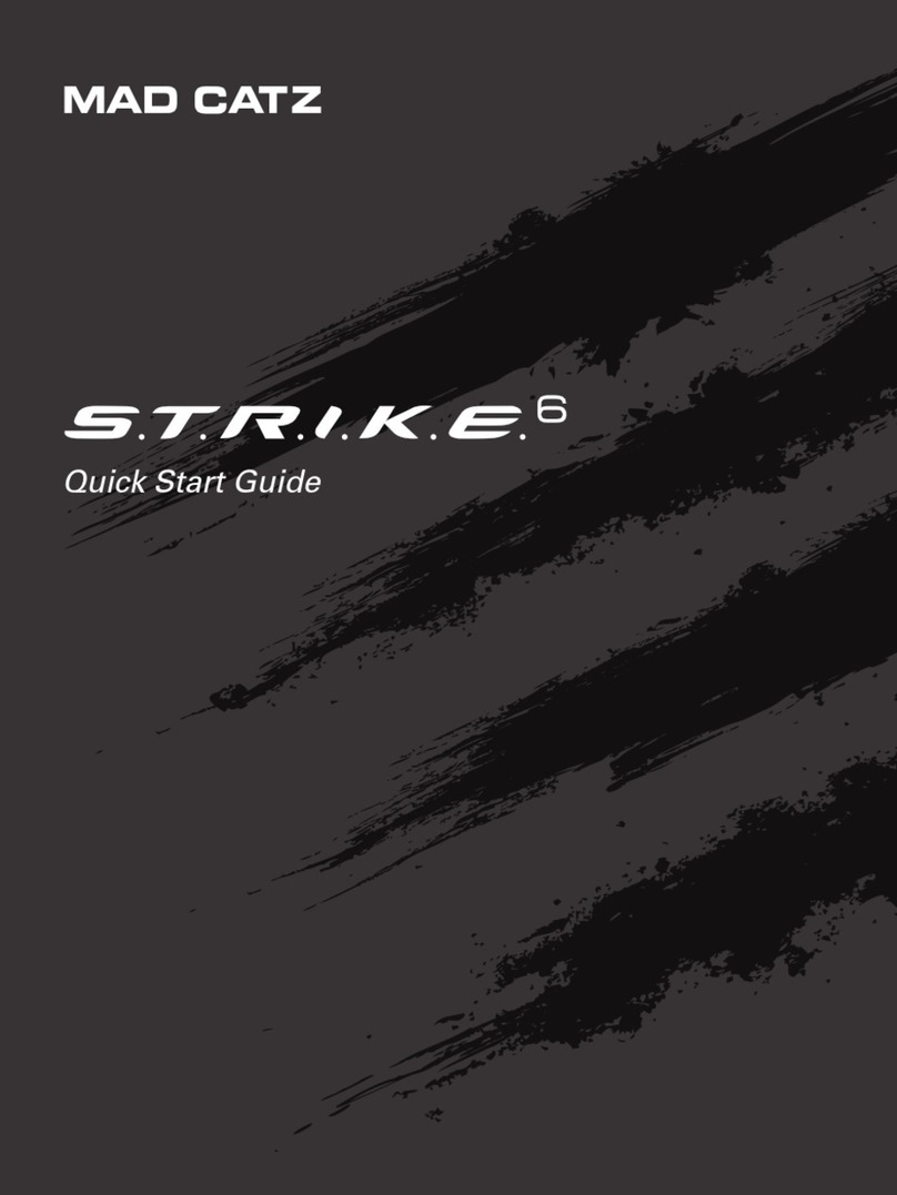 Mad Catz S.T.R.I.K.E. 6 quick start guide
