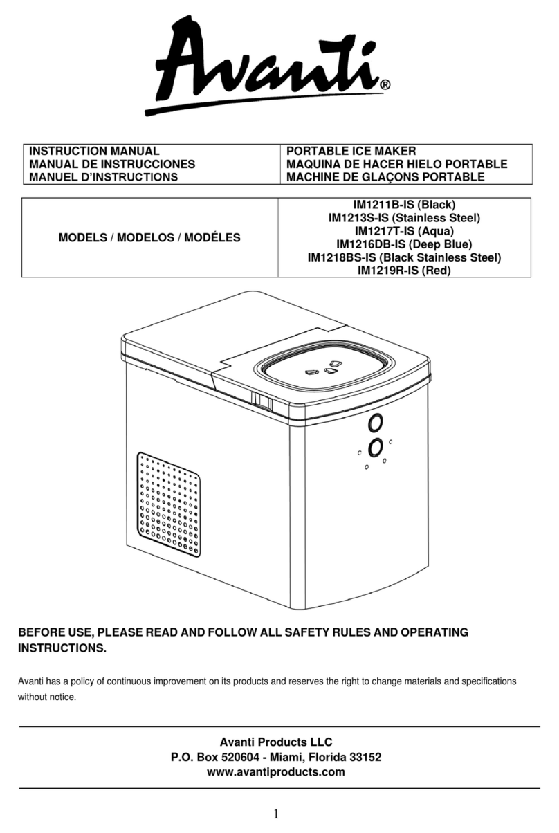 Avanti IM1216DB-IS User manual