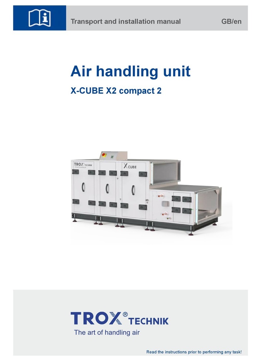 Trox Technik X-CUBE X2 compact 2 User manual