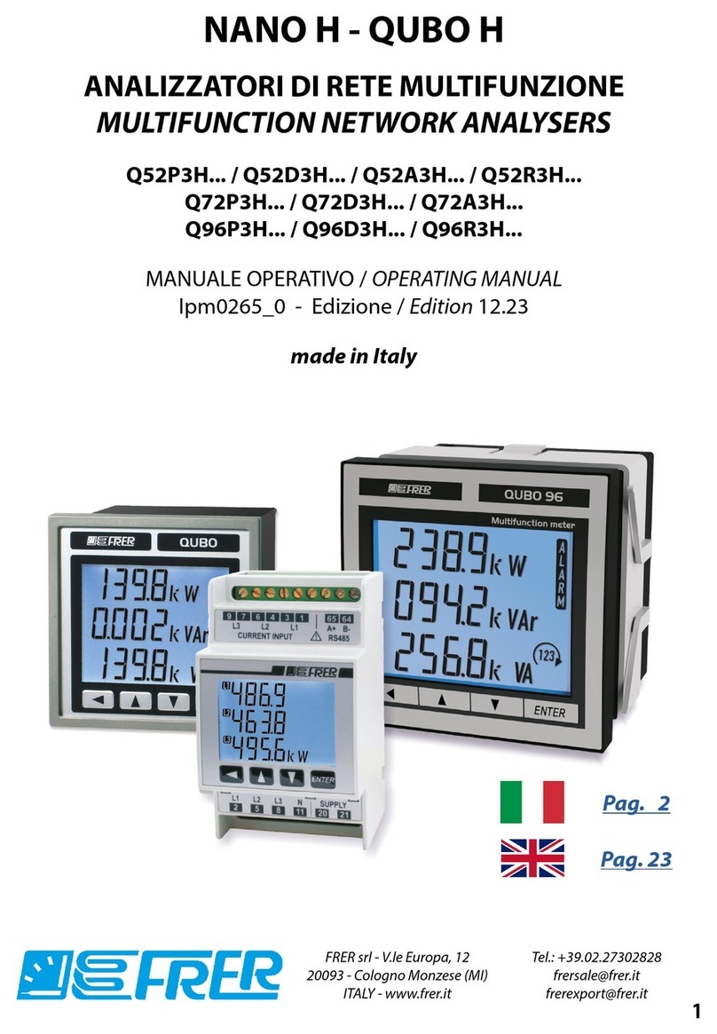 FRER Q52P3H Series operating manual