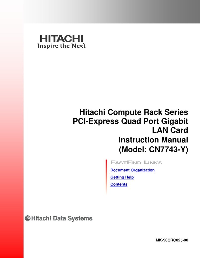 Hitachi CN7743-Y instruction manual