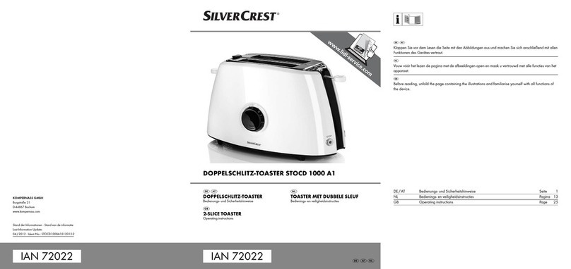 Silvercrest STOCD 1000 A1 User manual