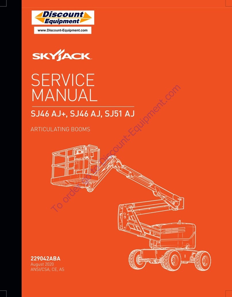 Skyjack SJ46 AJ+ User manual