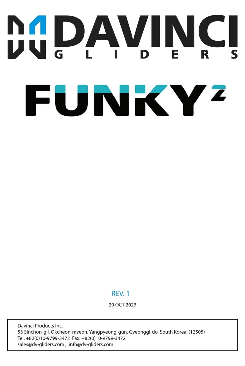 DAVINCI GLIDERS Funky2 User manual