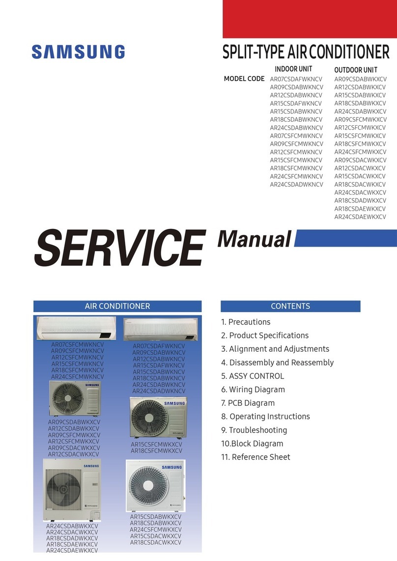 Samsung AR24CSDADWKNCV User manual