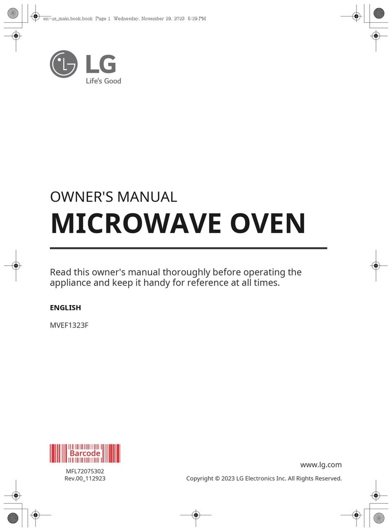LG MVEF1323F User manual