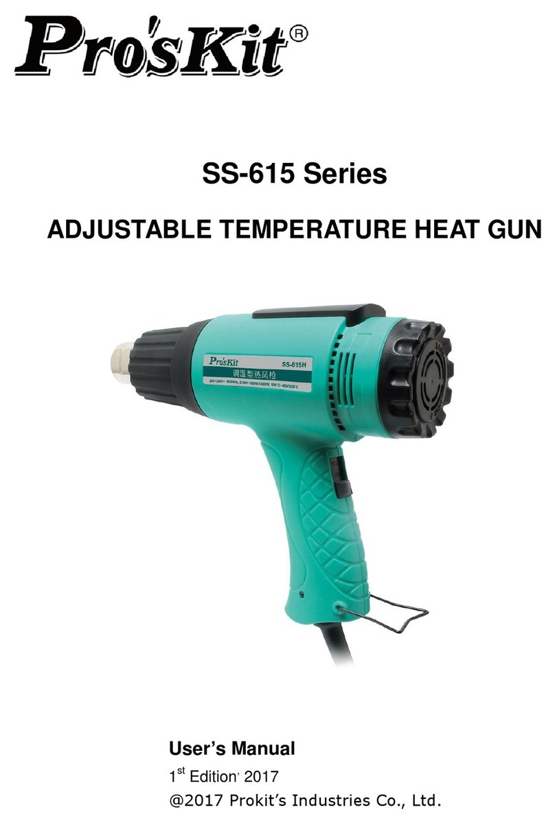 Pro's Kit SS-615 Series user manual