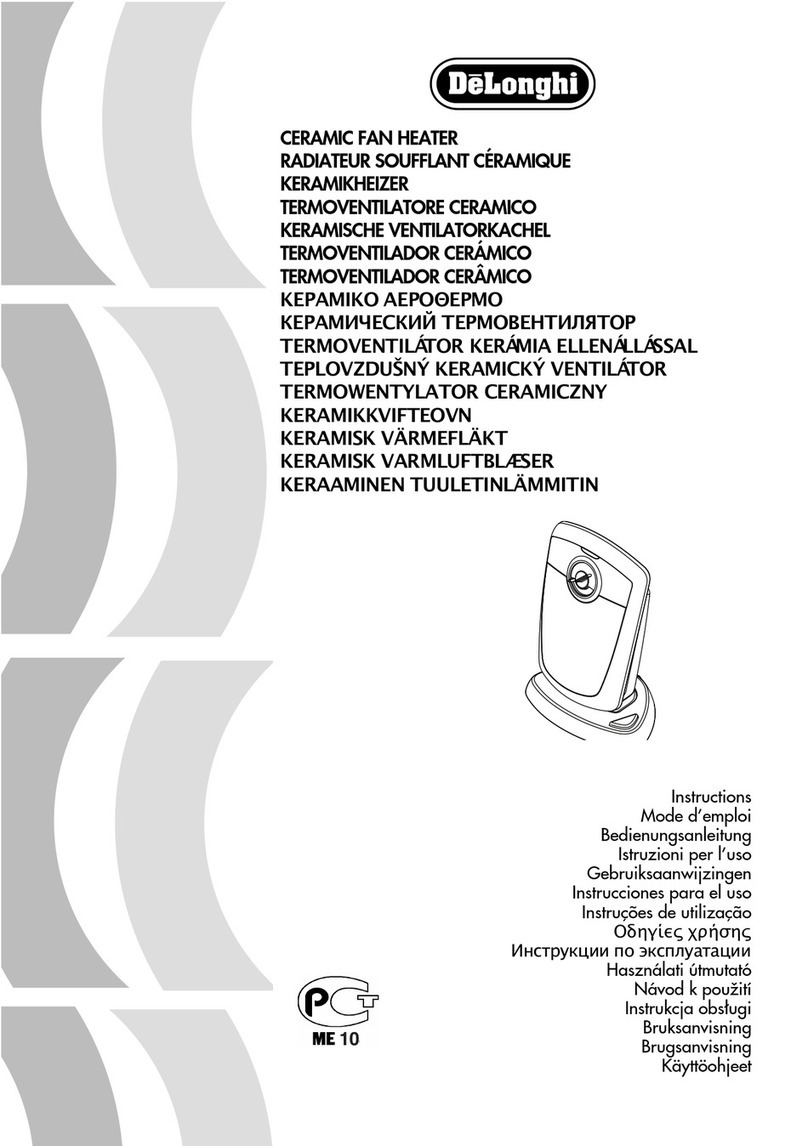 DeLonghi DCH4530 instructions