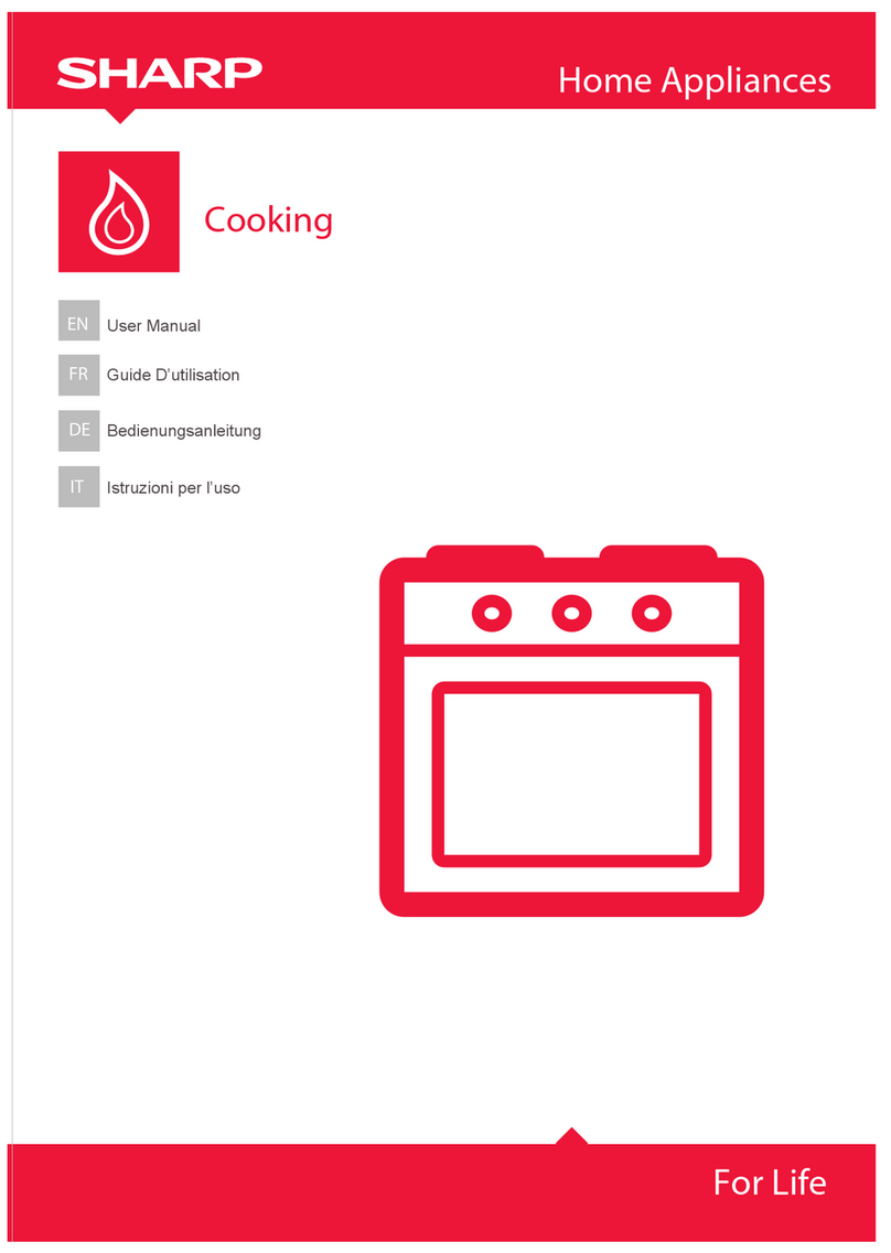 Sharp K-60D22IM1 User manual