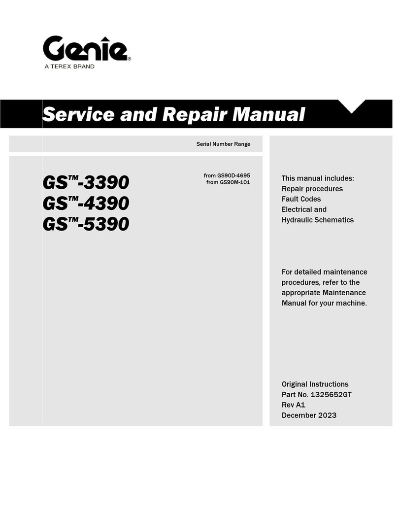 Terex GS90D-4695 Installation and operating manual Terex GS90D-4695 Installation and operating manual