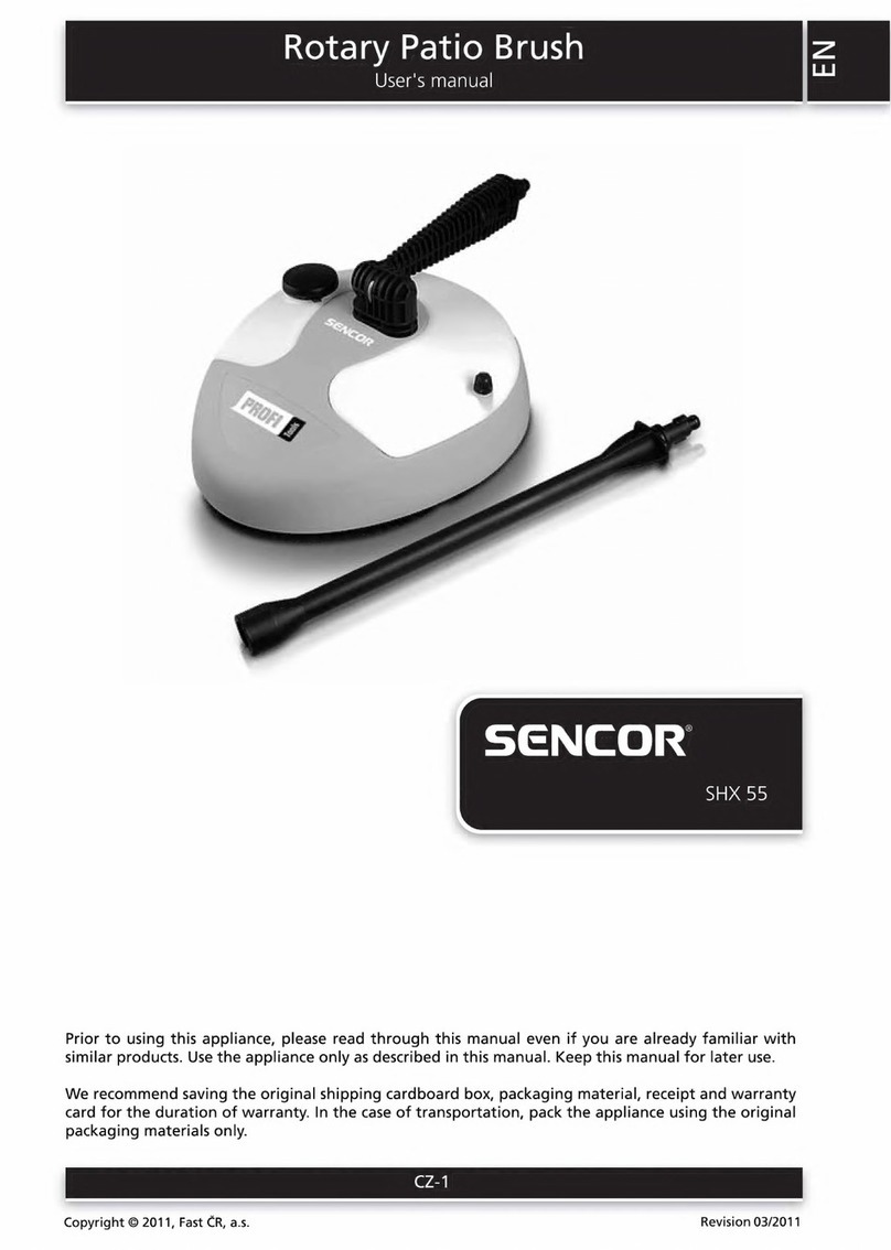 Sencor SHX 55 user manual