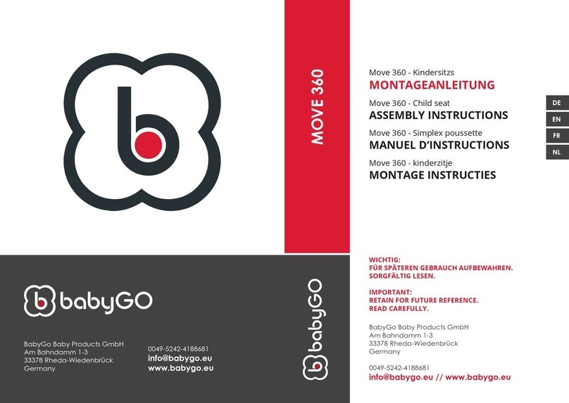 BabyGo MOVE 360 Assembly instructions